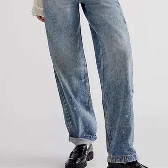 Free People Maryel Mid Rise Boyfriend Jeans - Picture 3 of 5